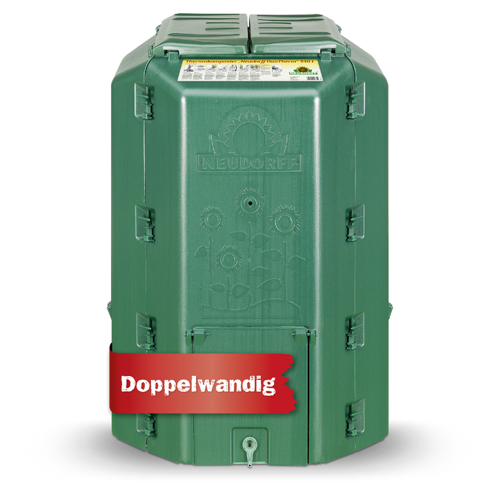 Neudorff Thermokomposter "Neudorff DuoTherm 530 l" - Silberkraft