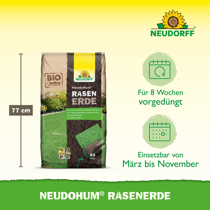 Neudorff NeudoHum RasenErde - Silberkraft