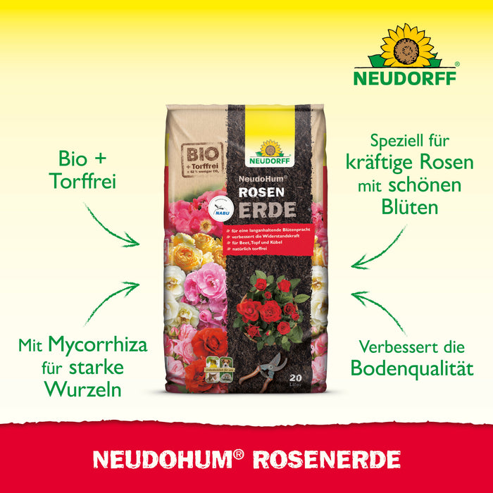 Neudorff NeudoHum RosenErde - Silberkraft