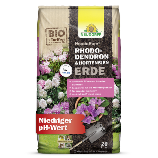 Neudorff NeudoHum Rhododendron- & HortensienErde - Silberkraft