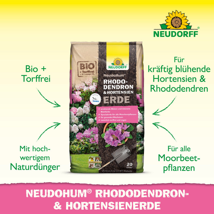 Neudorff NeudoHum rododendron en hortensiagrond