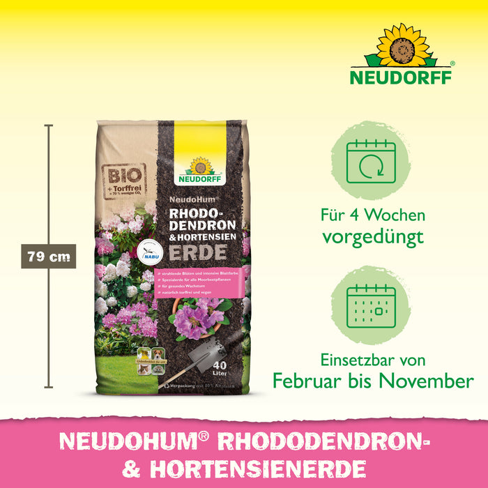 Neudorff NeudoHum Rhododendron & Hortensia Bodem