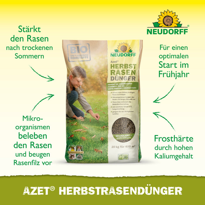 Neudorff Azet HerbstRasenDünger - Silberkraft