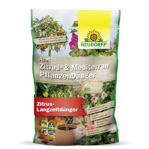 Neudorff Azet Zitrus- & MediterranpflanzenDünger - Silberkraft
