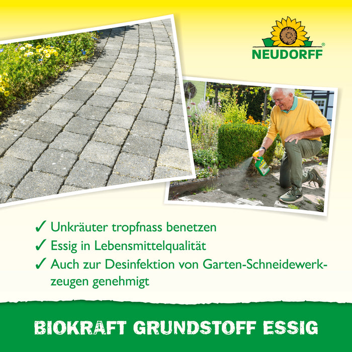 Neudorff BioKraft Grundstoff Essig - Silberkraft