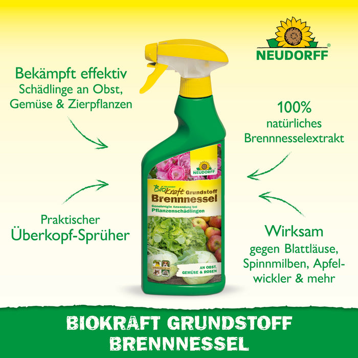 Neudorff BioKraft Grundstoff Brennnessel - Silberkraft