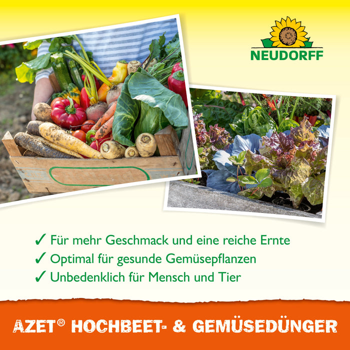 Neudorff Azet Hochbeet-und GemüseDünger - Silberkraft