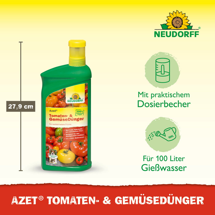 Neudorff Azet Tomaten- und Gemüse Dünger - Silberkraft