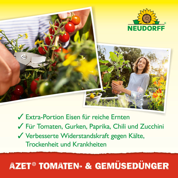 Neudorff Azet Tomaten- und Gemüse Dünger - Silberkraft