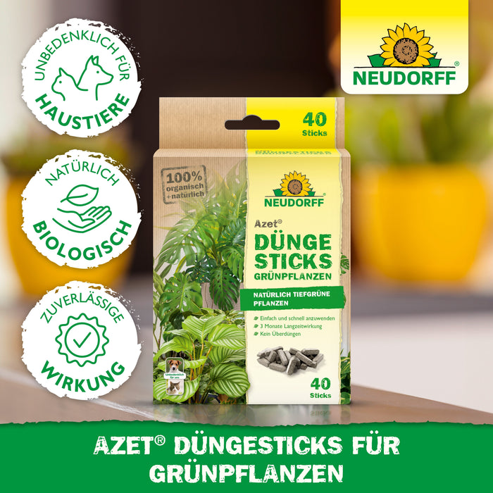 Neudorff Azet DüngeSticks für Grünpflanz - Silberkraft