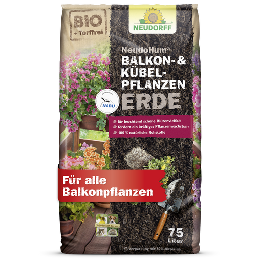 Neudorff NeudoHum Balkon- & KübelpflanzenErde - Silberkraft