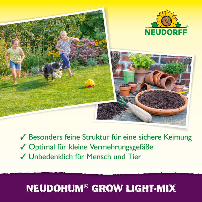 Neudorff NeudoHum Grow Light-Mix - Silberkraft