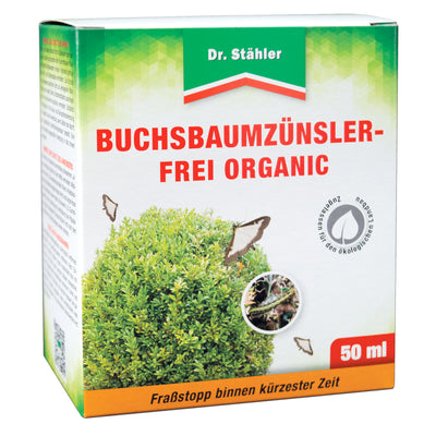 Buxusmotvrij biologisch: Beschermt effectief tegen schadelijke insecten - Silberkraft