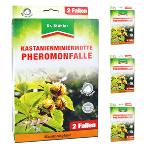 Effektive Pheromon-Falle gegen Kastanienminiermotten - Silberkraft