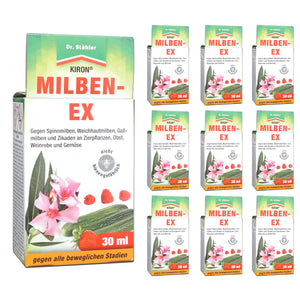 Kiron Milben-Ex: Effektive Bekämpfung von Spinnmilben und Schädlingen an Obst, Gemüse und Zierpflanzen - Silberkraft