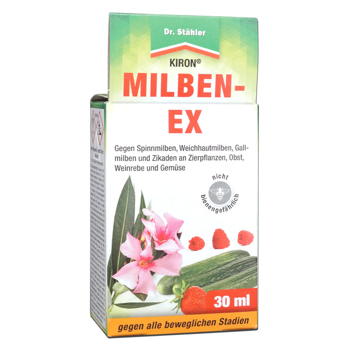 Kiron Milben-Ex: Effektive Bekämpfung von Spinnmilben und Schädlingen an Obst, Gemüse und Zierpflanzen - Silberkraft