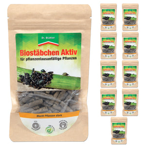 Biostäbchen Aktiv: Hochwirksames Pflanzenstärkungsmittel für vitale und widerstandsfähige Pflanzen - Silberkraft