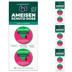 Ameisen-Ex Köderdose, 2 Stück - Silberkraft
