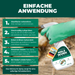 Schritt-für-Schritt-Anleitung zur Anwendung des Silberkraft Holzwurmsprays 500 ml: Holz reinigen, gleichmäßig aus 20 cm Entfernung sprühen, Ecken & Ritzen behandeln, einwirken lassen und bei Bedarf wiederholen.