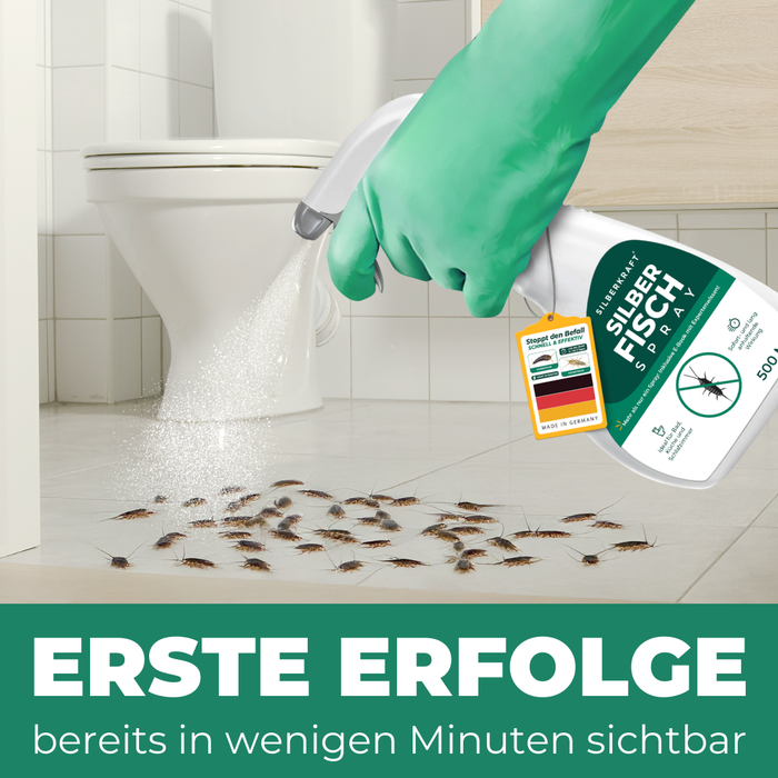 Silberfisch Spray 500ml inkl. E-Book - Silberkraft