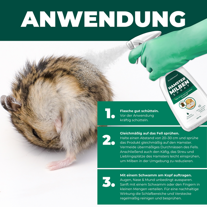 Milbenspray Hamster - Silberkraft