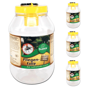 Silence Fliegenfalle: Optimaler Fliegenschutz  für den Außenbereich - Silberkraft