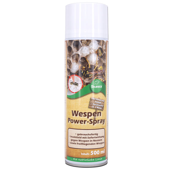 Silence Wasp Power Spray: Gebruiksklare insectenspray met onmiddellijke werking - zilverkracht