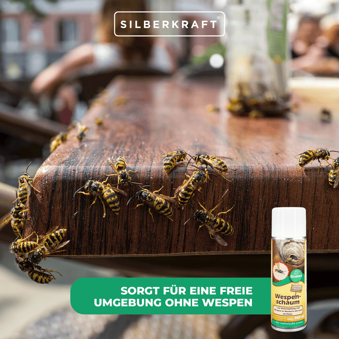 Silence Wespenschaum: Gebrauchsfertiger Schaum zur Bekämpfung von Wespennestern - Silberkraft