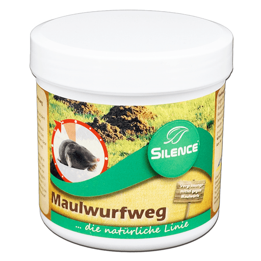 Silence Maulwurfweg: Effektives Maulwurf-Vergrämungsmittel für den Garten - Silberkraft