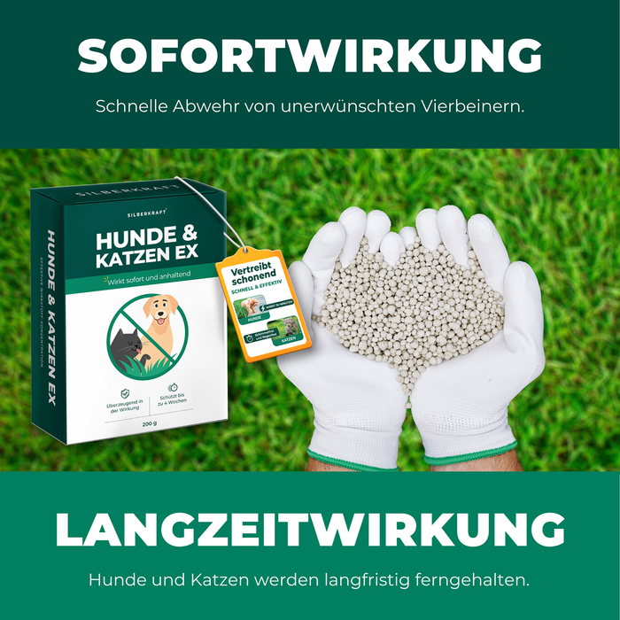 Hunde & Katzen Stopp Ex Granulat - Silberkraft