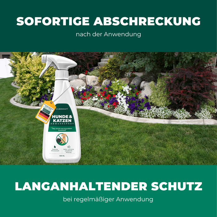 Hunde- und  Katzenabwehrspray - Silberkraft