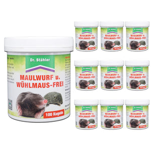 Maulwurf- und Wühlmaus-Frei: Erfolgreiche Vertreibung - Silberkraft