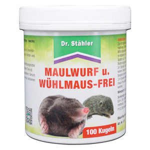 Maulwurf- und Wühlmaus-Frei: Erfolgreiche Vertreibung - Silberkraft