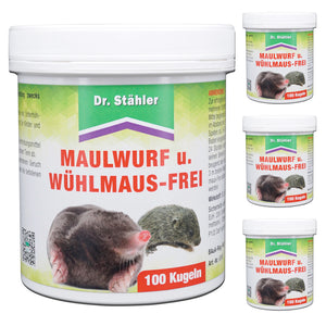 Maulwurf- und Wühlmaus-Frei: Erfolgreiche Vertreibung - Silberkraft