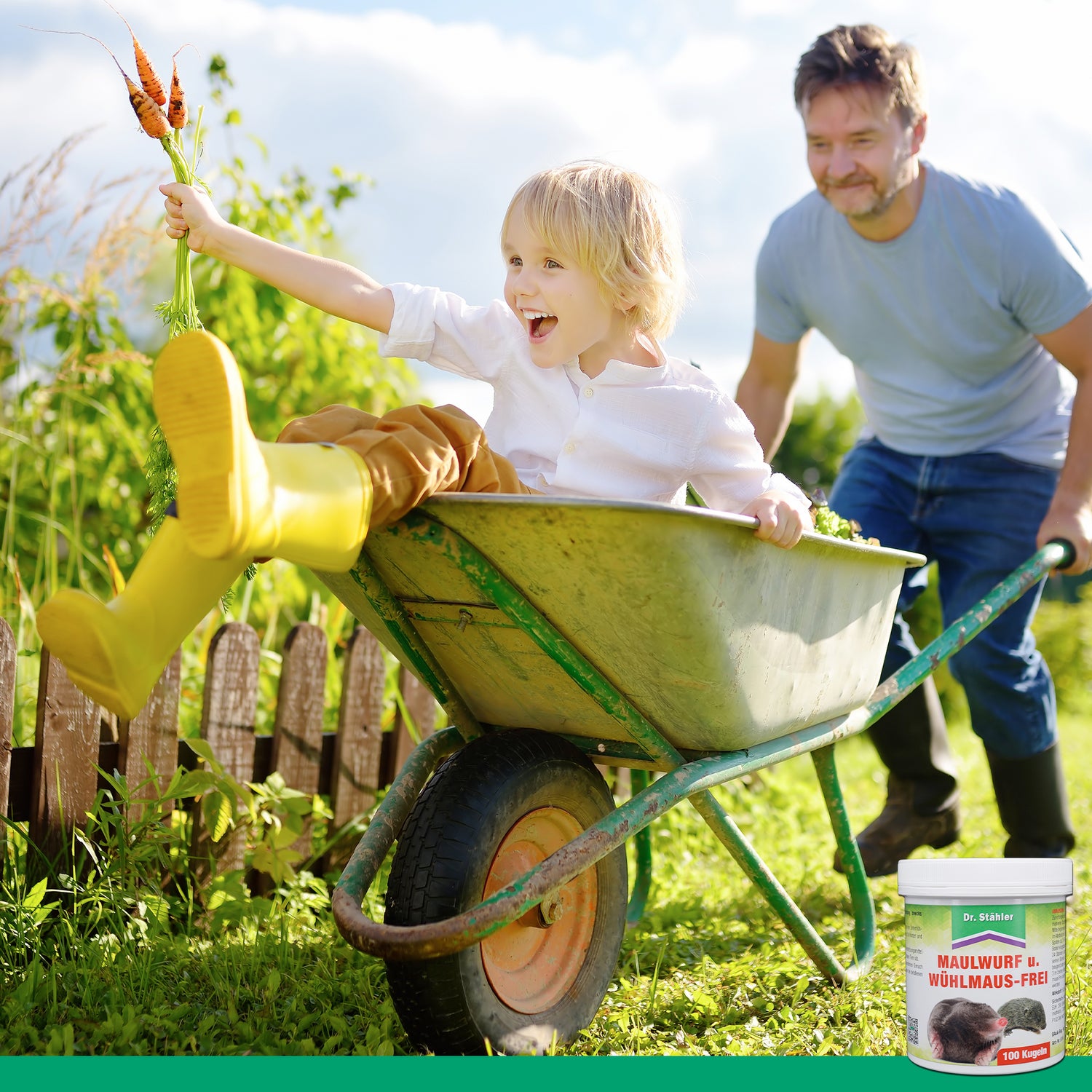 Maulwurf- und Wühlmaus-Frei: Erfolgreiche Vertreibung - Silberkraft