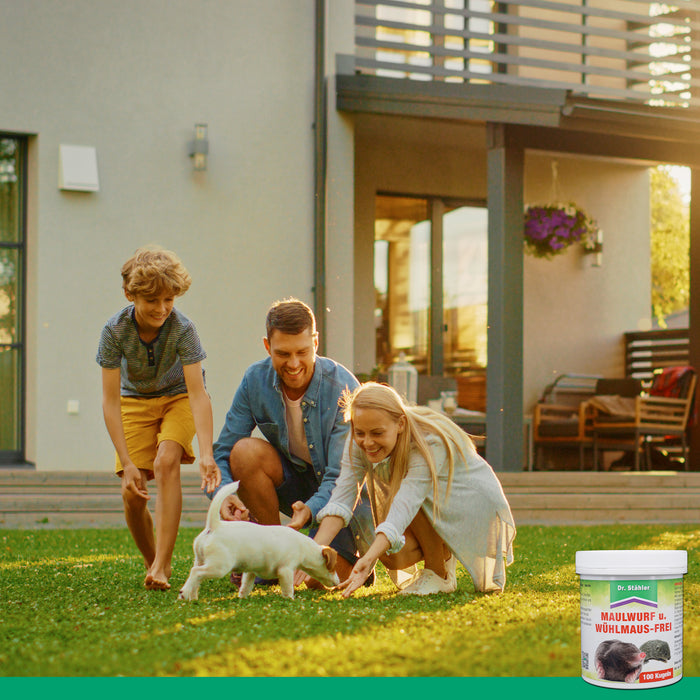 Maulwurf- und Wühlmaus-Frei: Erfolgreiche Vertreibung - Silberkraft