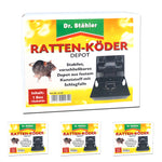 Effectief rattenaasdepot met klikval voor binnen en buiten - Silberkraft