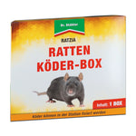 Ratzia rattenlokdoos: voor het professioneel aanbrengen van rattenaas binnen en buiten - Silberkraft