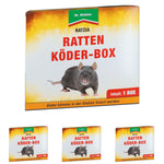 Ratzia rattenlokdoos: voor het professioneel aanbrengen van rattenaas binnen en buiten - Silberkraft