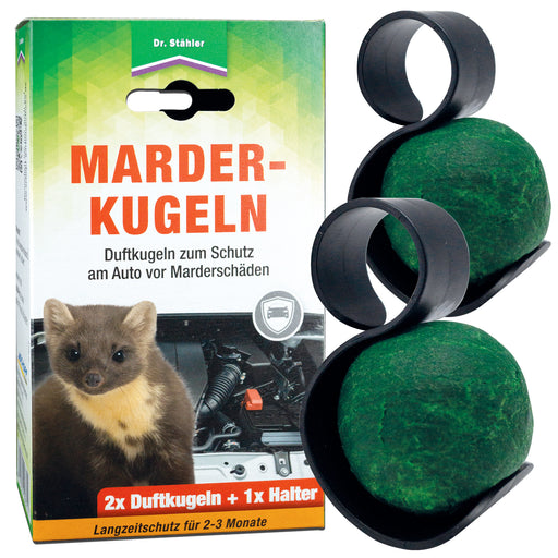 Effektiver Schutz vor Marderschäden: Marder-Duftkugeln für dein Auto - Silberkraft