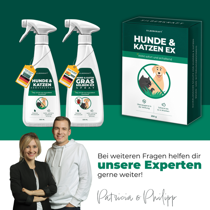 Hunde & Katzen Stopp Ex Granulat - Silberkraft