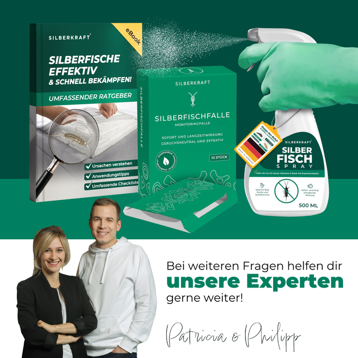 Silberfisch Spray 500ml inkl. E-Book - Silberkraft