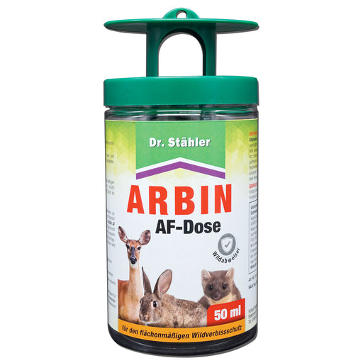 Arbin AF Dose: Effektive Wildabwehr vor Rehwild, Rotwild, Hasen, Kaninchen und Mardern - Silberkraft