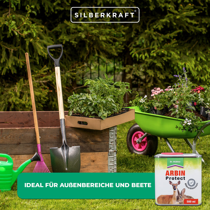 Arbin Protect - Schutz vor Wildverbiss für Bäume und Sträucher - Silberkraft