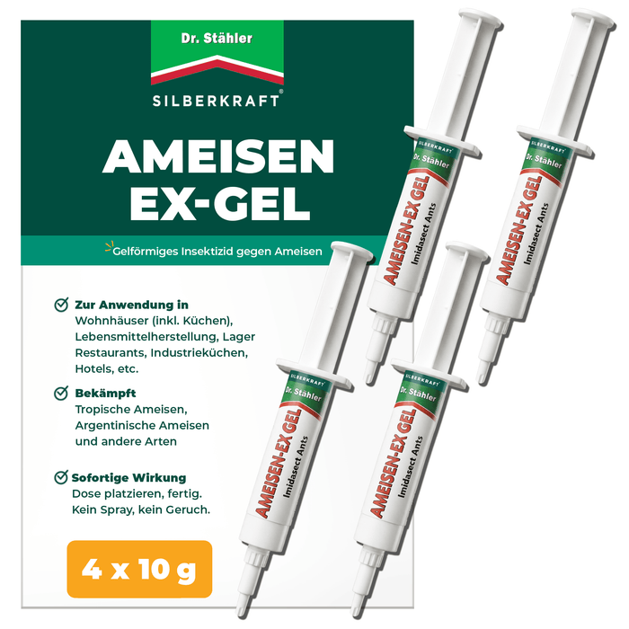 Ant-Ex Gel: Onmiddellijke oplossing tegen mierenplagen binnen en buiten - Silberkraft