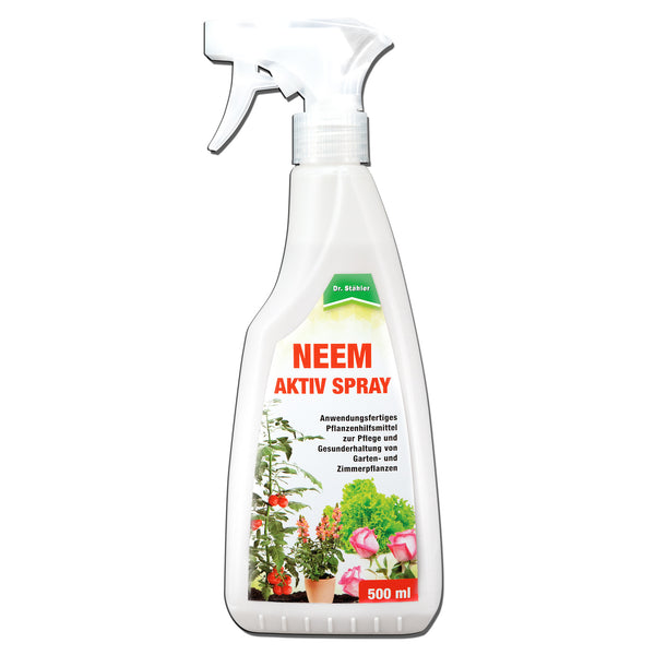 Neem Active Spray: Verzorging en gezondheid van tuin- en kamerplanten - Silberkraft
