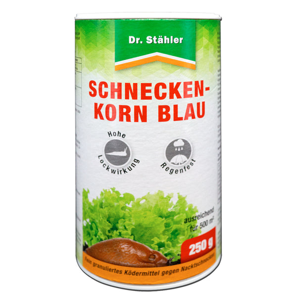 Blauwe slakkenkorrels: Beschermend slakkenafweermiddel voor tuinplanten - Silberkraft