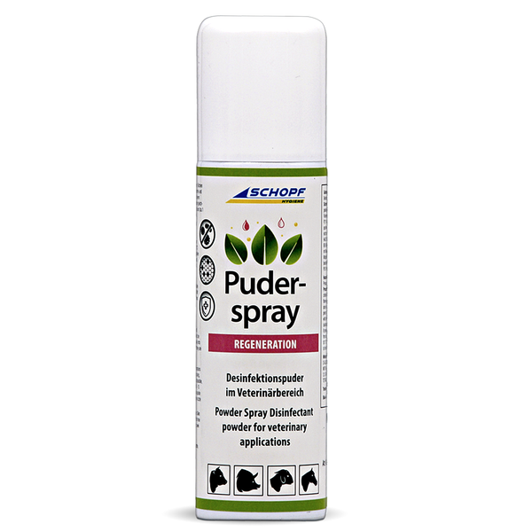 Desinfecterende poederspray: Zeer effectieve stalhygiëne voor melkveebedrijven - Silberkraft