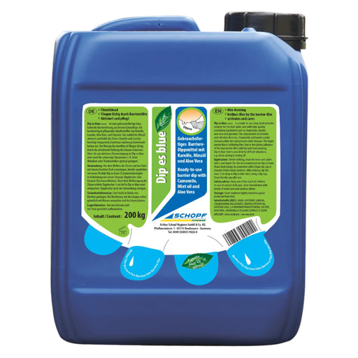 Dip es blue mint: Langanhaltendes Dippmittel zur optimalen Euterpflege - Silberkraft