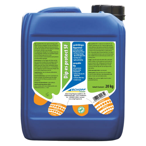 Dip es protect SF: Verspuitbaar dompelmiddel met aloë vera en barrièrebescherming tegen vliegen - Silberkraft